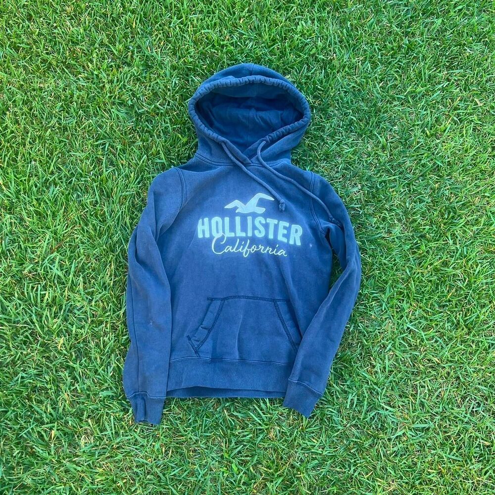 Hollister california y2k hoodie pocket womens size xs
